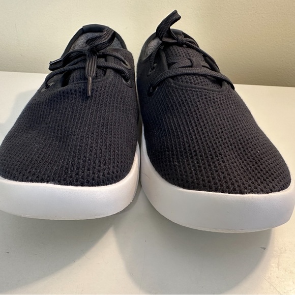 Mint ALLBIRDS Tree Skipper Boat Shoes Navy Blue Mesh Washable Lace Up Sneaker - Picture 5 of 12